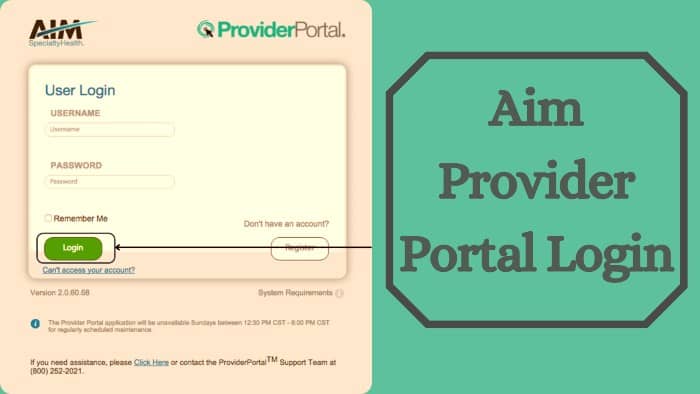 Aim-Provider-Portal-Login